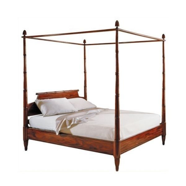 bamboo style canopy bed