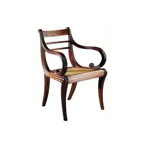 bamboo style armchair