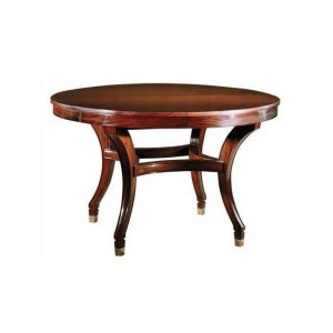 bamboo style round dining table