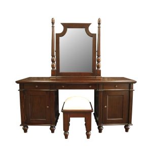 Classic vanity table mirror stool