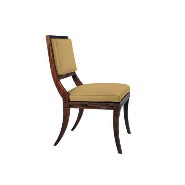 Flat dining chair