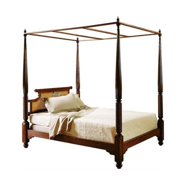 Spiral canopy bed
