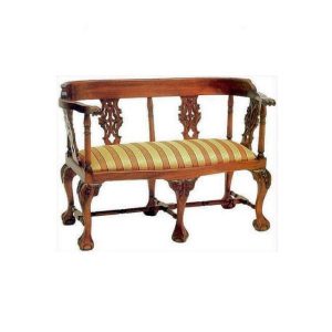 chippendale love seat