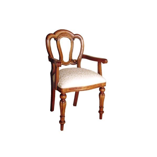 Colonial admiralty armchair