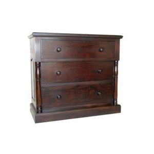 Colonial chest of 3 drawers