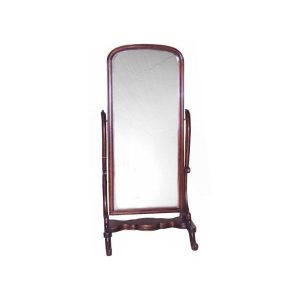 Colonial cheval mirror wide