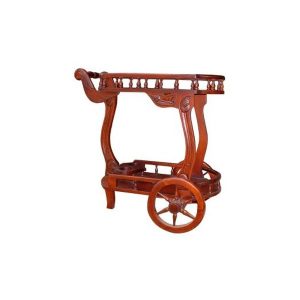 Colonial tea trolley swan