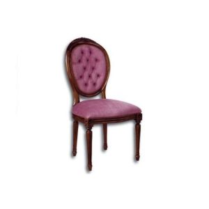 biedermeier oval dining chair