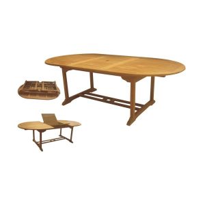 oval extendable table 180/240