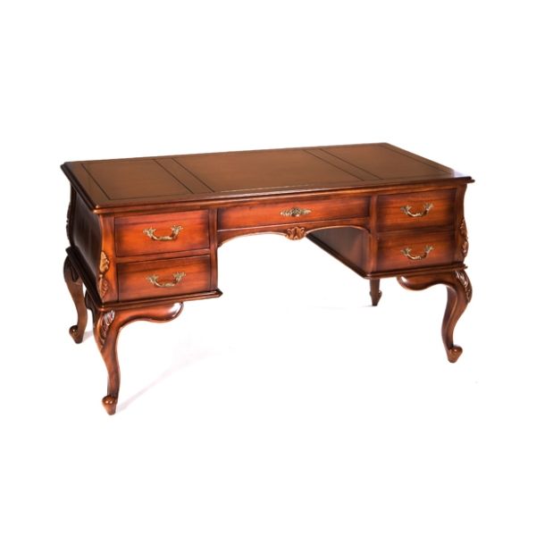 Korean Style Writing Table 5d Queen Anne Surindo Furniture