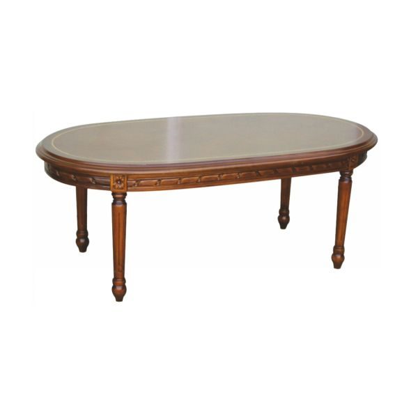 coffee table french oval