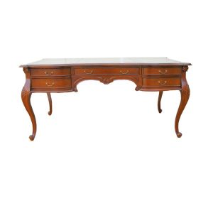 writing desk 5 drawers queen anne