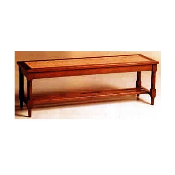 palestrina bench 3s rattan