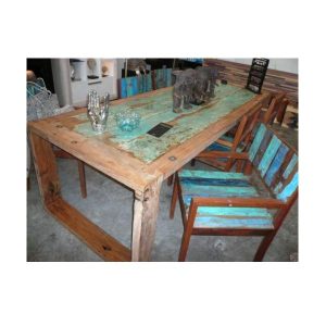 dining table boat wood