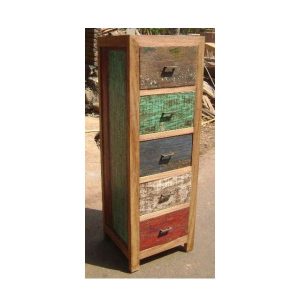 Chest 5 drawers narrow
