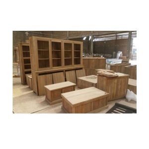 recycled teak wood furniture production line 01