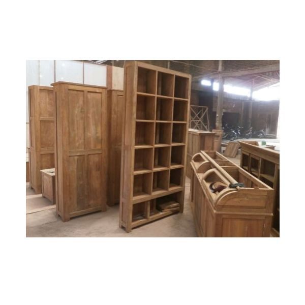 recycled teak wood furniture production line 03