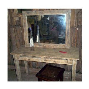 vanity table a mirror