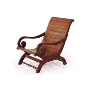 lazy chair solid teak wood