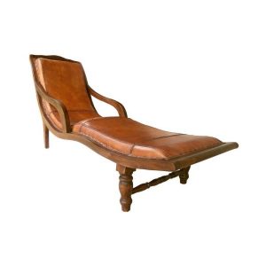 lazy chair leather lounger