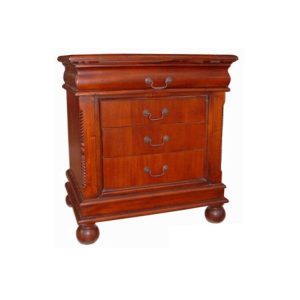 indonesian furniture manufacturers bedside 4 drawers