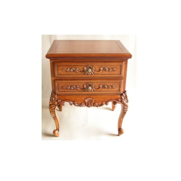 indonesian furniture manufacturers bedside 2 drawers