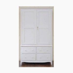 indonesian furniture manufacturers wardrobe 2 doors 4 drawers