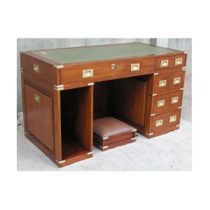 indonesian furniture manufacturers military style office desk with stool