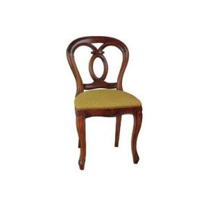 chair oval victorian side