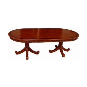 oval dining table victorian