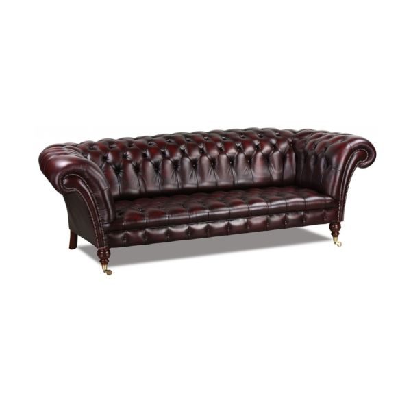 indonesian furniture manufacturers living room chesterfield love seat genuine leather 2
